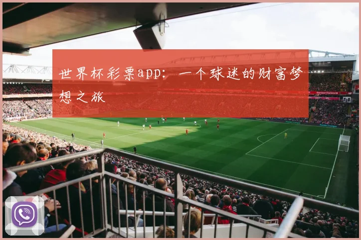 世界杯彩票app：一个球迷的财富梦想之旅